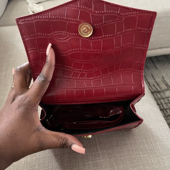 Small reddish handbag - Picture 5 of 6